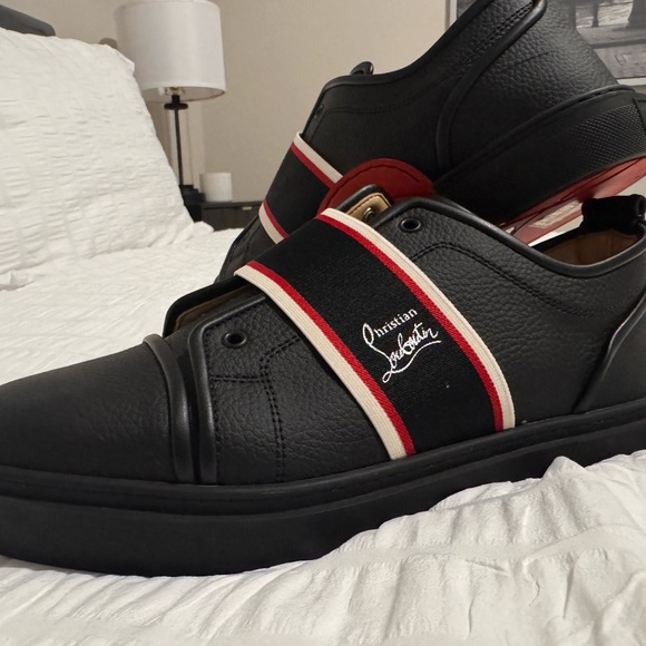 Christian Louboutin Black Sneakers - ADOLESCENZA